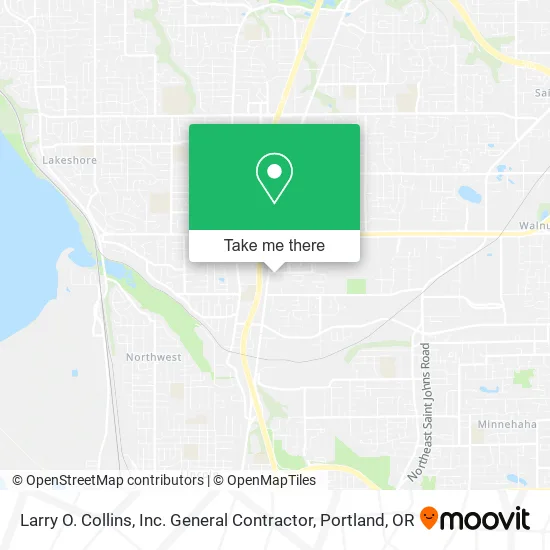 Larry O. Collins, Inc. General Contractor map