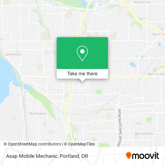 Asap Mobile Mechanic map