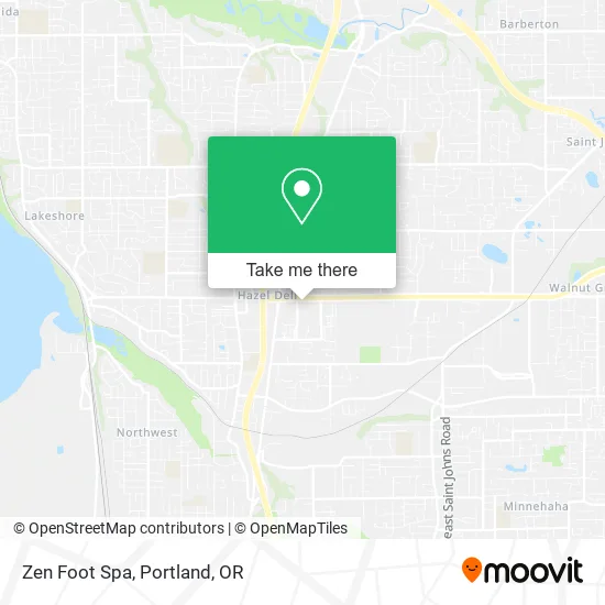 Mapa de Zen Foot Spa