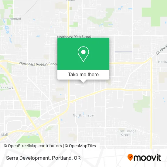 Serra Development map