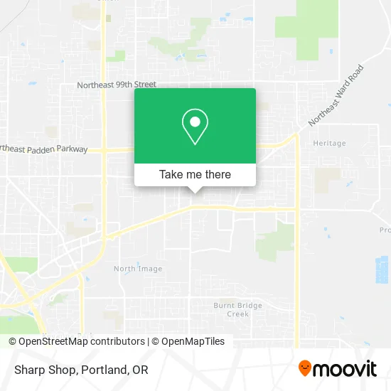 Sharp Shop map