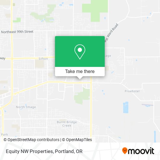 Equity NW Properties map