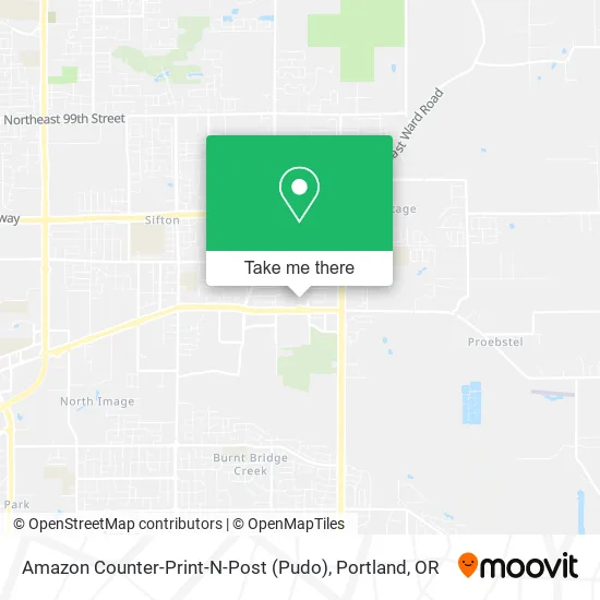 Amazon Counter-Print-N-Post (Pudo) map