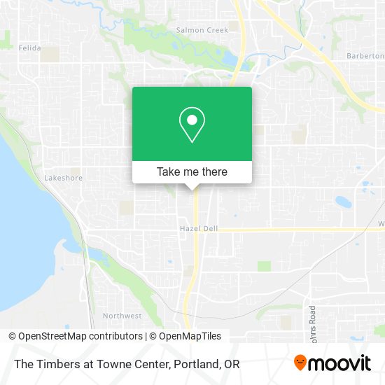 The Timbers at Towne Center map