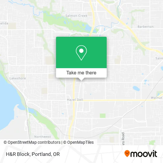 H&R Block map