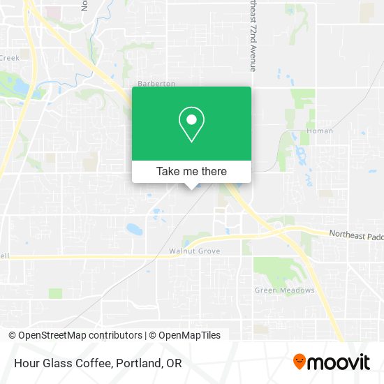 Hour Glass Coffee map