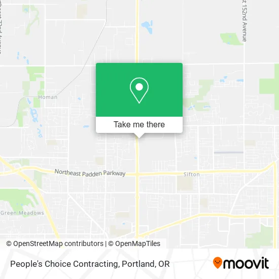 People's Choice Contracting map