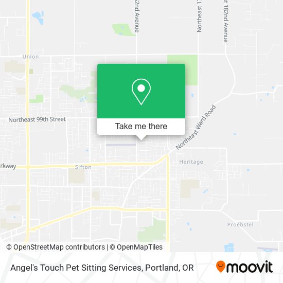 Angel's Touch Pet Sitting Services map