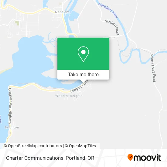 Charter Communications map
