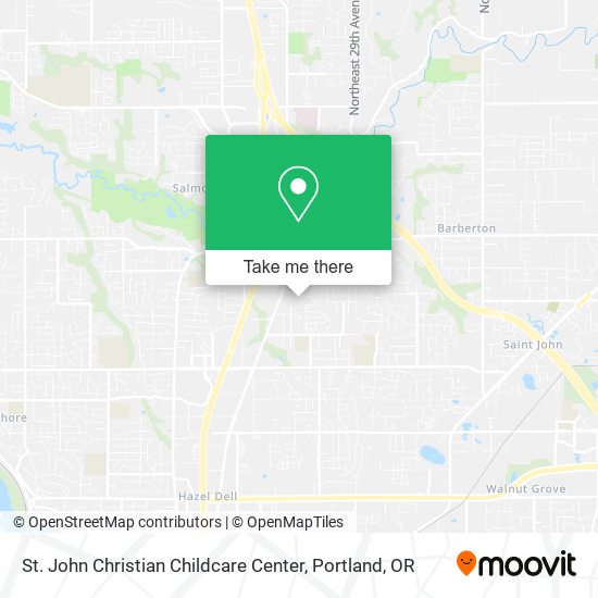 St. John Christian Childcare Center map