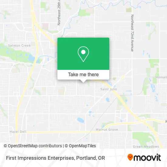 First Impressions Enterprises map