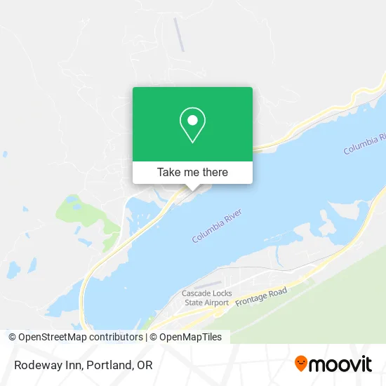 Rodeway Inn map