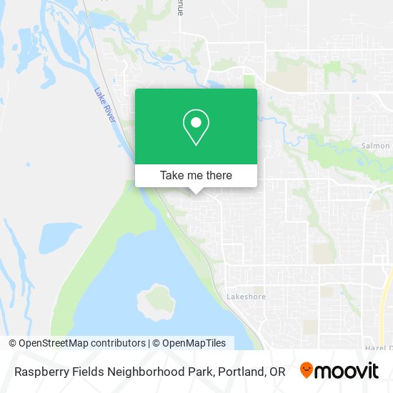 Mapa de Raspberry Fields Neighborhood Park