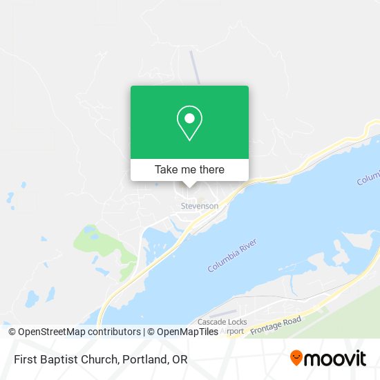 First Baptist Church map
