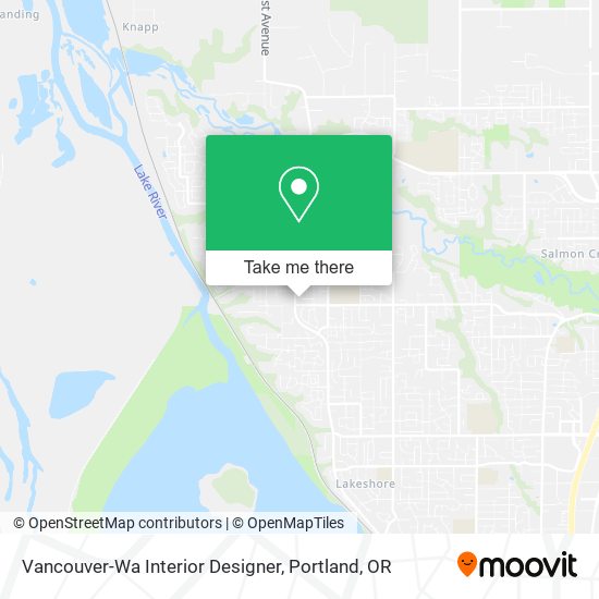 Mapa de Vancouver-Wa Interior Designer