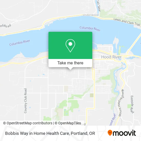 Mapa de Bobbis Way in Home Health Care