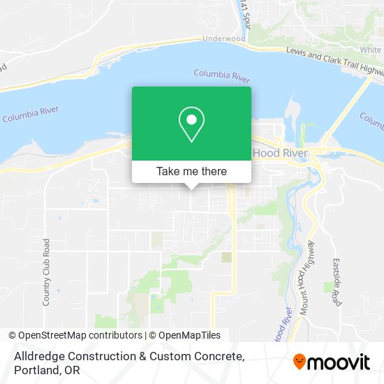 Mapa de Alldredge Construction & Custom Concrete
