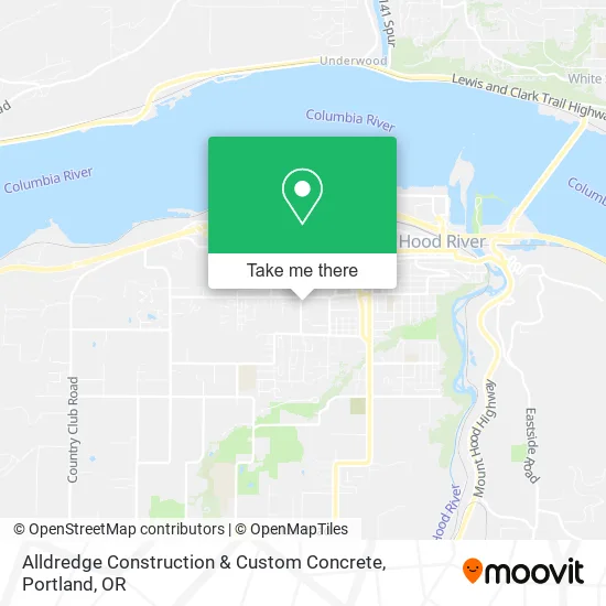 Mapa de Alldredge Construction & Custom Concrete