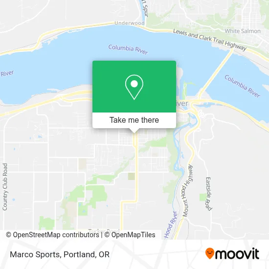 Marco Sports map