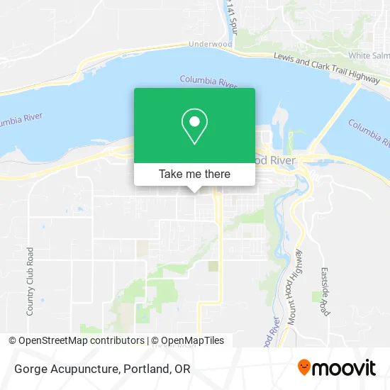 Gorge Acupuncture map