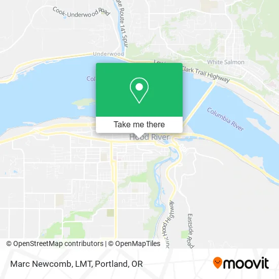 Marc Newcomb, LMT map