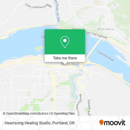 Mapa de Heartsong Healing Studio