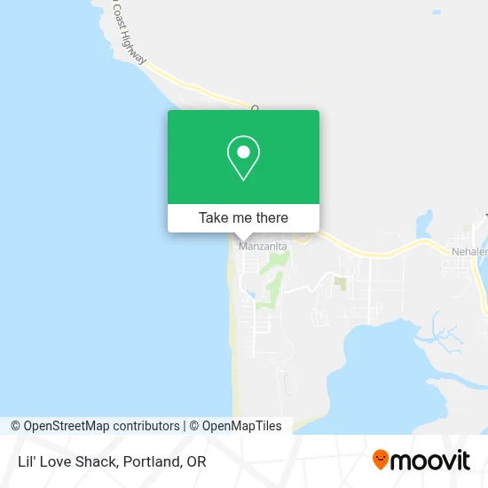 Lil' Love Shack map