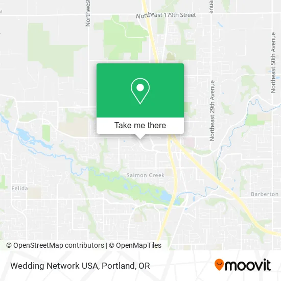 Mapa de Wedding Network USA