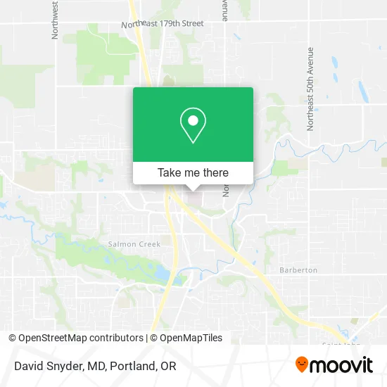 Mapa de David Snyder, MD