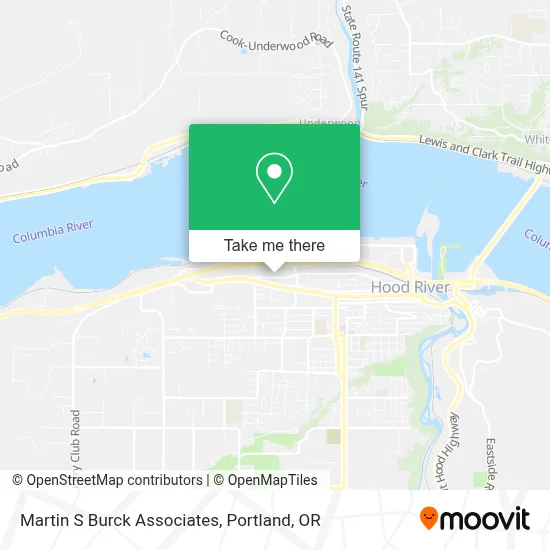 Martin S Burck Associates map