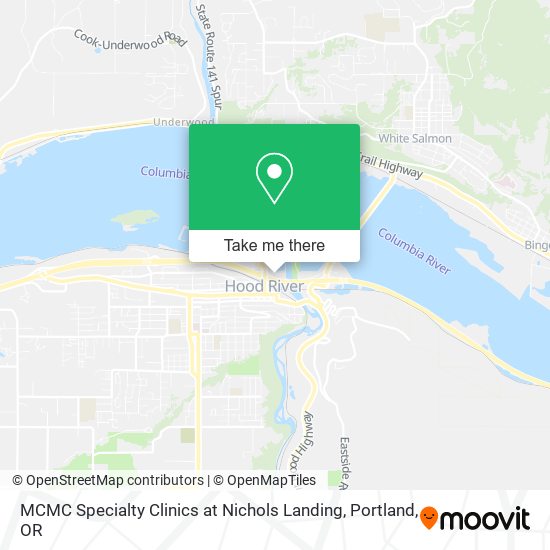 MCMC Specialty Clinics at Nichols Landing map
