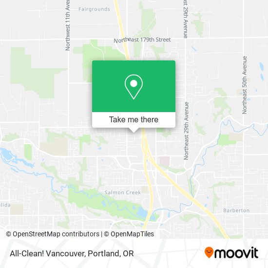 All-Clean! Vancouver map