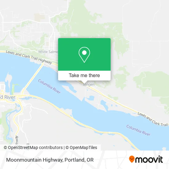 Moonmountain Highway map