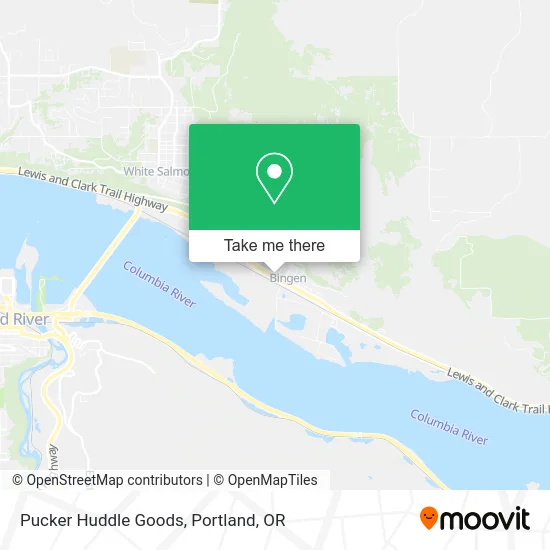 Pucker Huddle Goods map