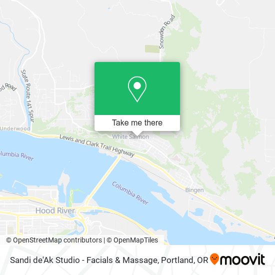 Mapa de Sandi de'Ak Studio - Facials & Massage