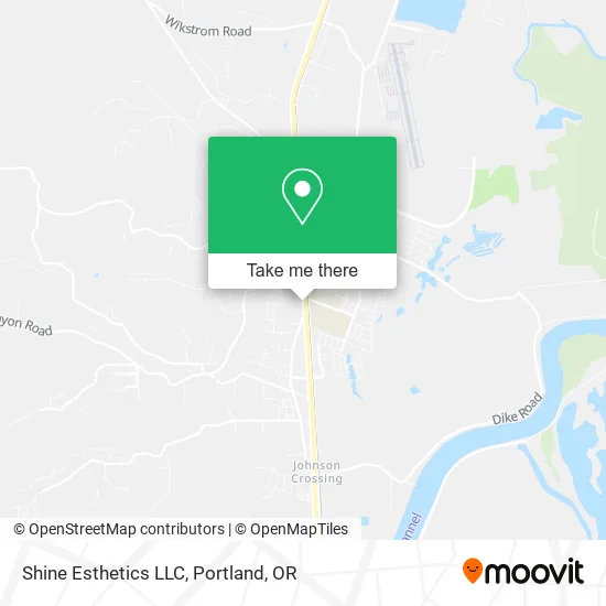 Shine Esthetics LLC map