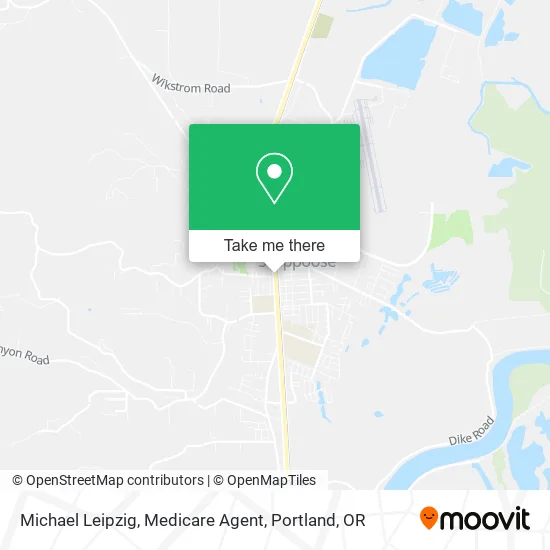 Michael Leipzig, Medicare Agent map