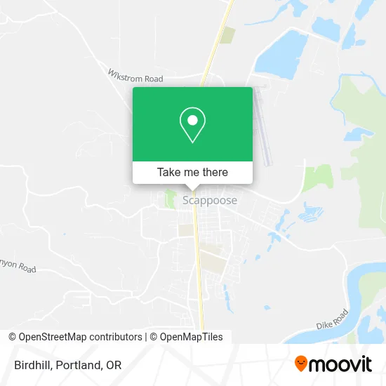 Birdhill map