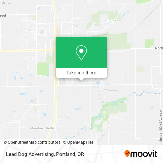 Lead Dog Advertising map
