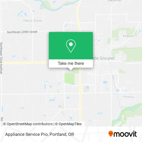 Appliance Service Pro map