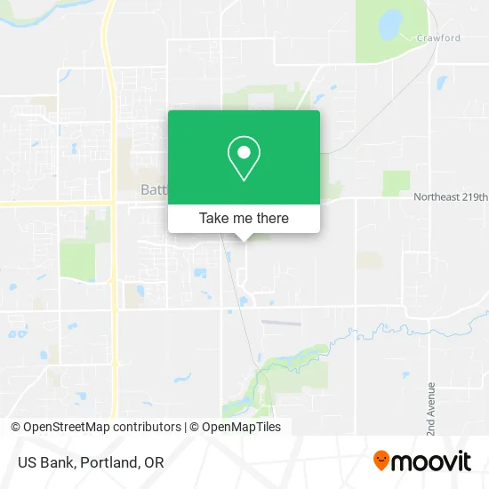 Mapa de US Bank