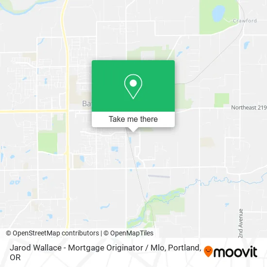 Jarod Wallace - Mortgage Originator / Mlo map