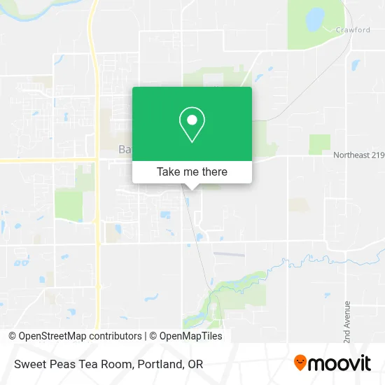 Sweet Peas Tea Room map