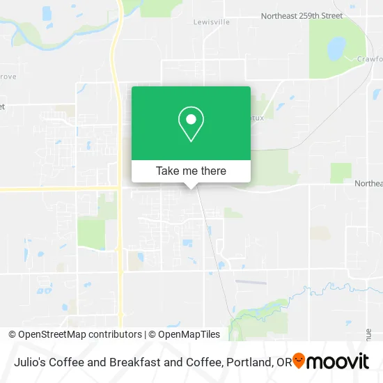 Mapa de Julio's Coffee and Breakfast and Coffee
