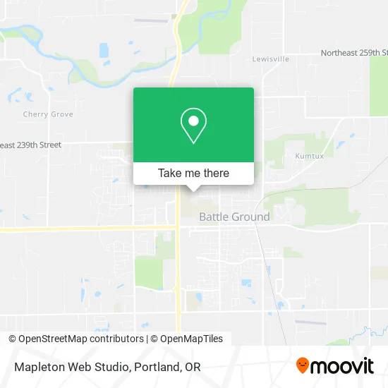 Mapa de Mapleton Web Studio