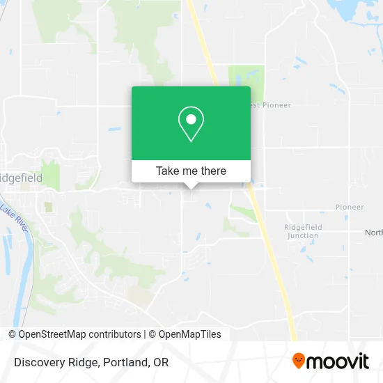 Discovery Ridge map