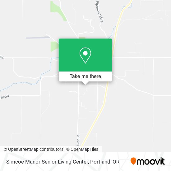 Simcoe Manor Senior Living Center map