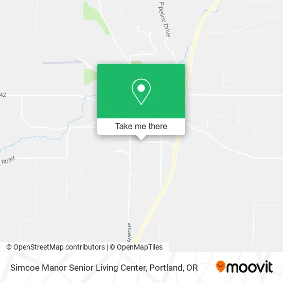 Simcoe Manor Senior Living Center map