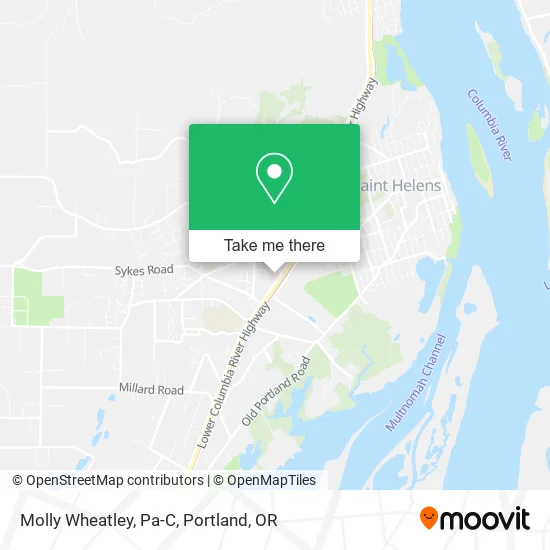 Molly Wheatley, Pa-C map