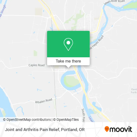 Joint and Arthritis Pain Relief map